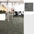 Gray Tone Level Loop Carpet Tile Geometric Self Adhesive Indoor Office Carpet Tiles Pewter Clearhalo 'Carpet Tiles & Carpet Squares' 'carpet_tiles_carpet_squares' 'Flooring 'Home Improvement' 'home_improvement' 'home_improvement_carpet_tiles_carpet_squares' Walls and Ceiling' 6682137