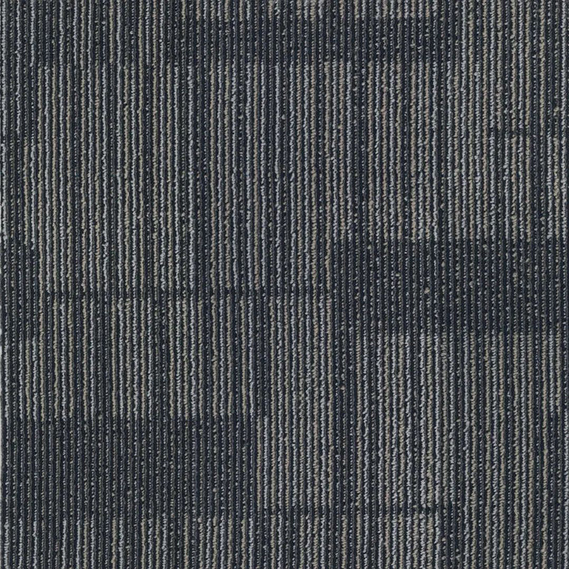 Office Level Loop Carpet Tile Dark Color Fade Resistant Loose Lay Indoor Carpet Tiles Blue-Black Vinyl Clearhalo 'Carpet Tiles & Carpet Squares' 'carpet_tiles_carpet_squares' 'Flooring 'Home Improvement' 'home_improvement' 'home_improvement_carpet_tiles_carpet_squares' Walls and Ceiling' 6682190