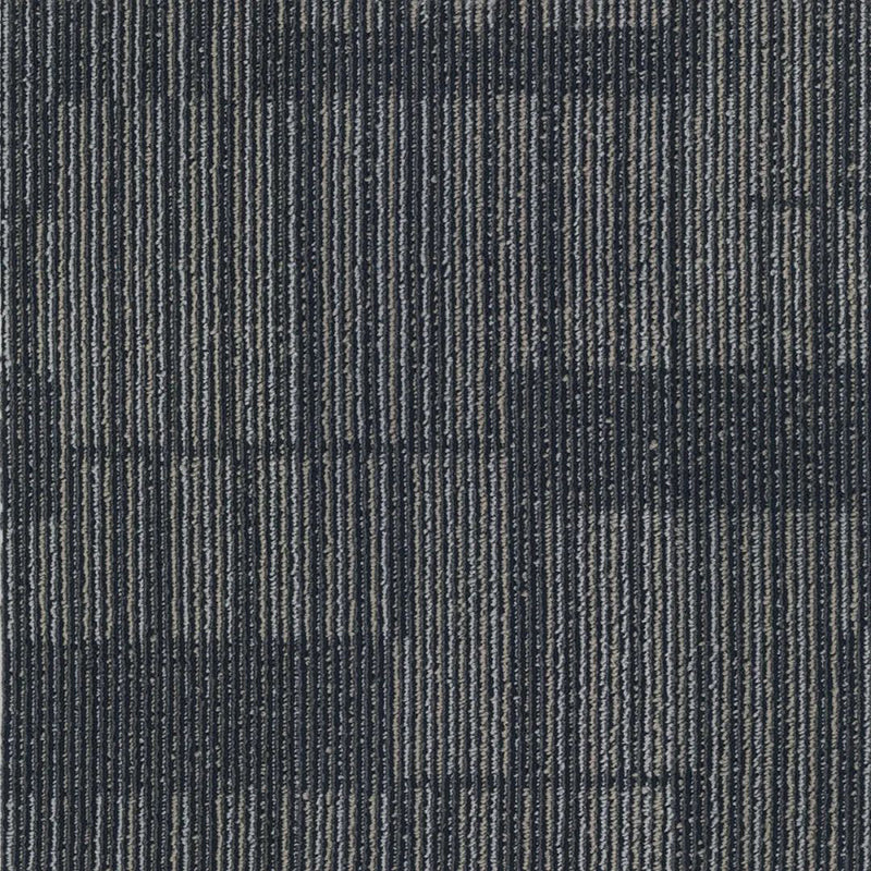 Office Level Loop Carpet Tile Dark Color Fade Resistant Loose Lay Indoor Carpet Tiles Blue-Black Vinyl Clearhalo 'Carpet Tiles & Carpet Squares' 'carpet_tiles_carpet_squares' 'Flooring 'Home Improvement' 'home_improvement' 'home_improvement_carpet_tiles_carpet_squares' Walls and Ceiling' 6682190