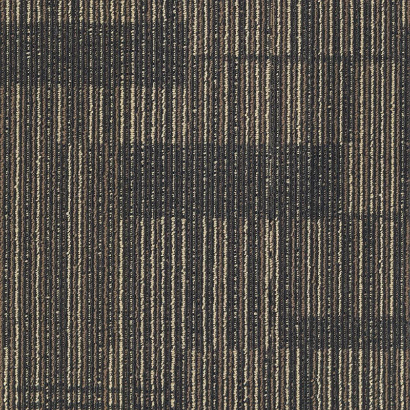 Office Level Loop Carpet Tile Dark Color Fade Resistant Loose Lay Indoor Carpet Tiles Brown-Black Vinyl Clearhalo 'Carpet Tiles & Carpet Squares' 'carpet_tiles_carpet_squares' 'Flooring 'Home Improvement' 'home_improvement' 'home_improvement_carpet_tiles_carpet_squares' Walls and Ceiling' 6682206
