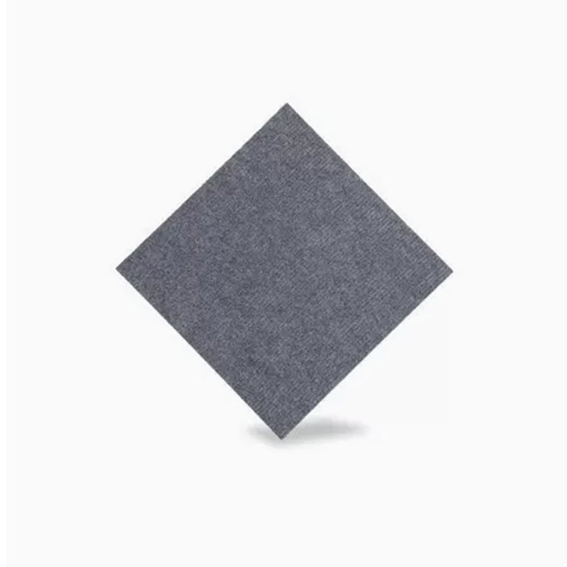 Carpet Tile Non-Skid Fade Resistant Solid Color Self-Stick Carpet Tiles Living Room Dark Gray Clearhalo 'Carpet Tiles & Carpet Squares' 'carpet_tiles_carpet_squares' 'Flooring 'Home Improvement' 'home_improvement' 'home_improvement_carpet_tiles_carpet_squares' Walls and Ceiling' 6682226