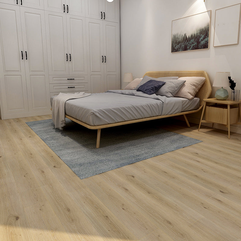 Modern Laminate Floor Wood Click-Lock Mildew Resistant Laminate Plank Flooring Teak Clearhalo 'Flooring 'Home Improvement' 'home_improvement' 'home_improvement_laminate_flooring' 'Laminate Flooring' 'laminate_flooring' Walls and Ceiling' 6682363