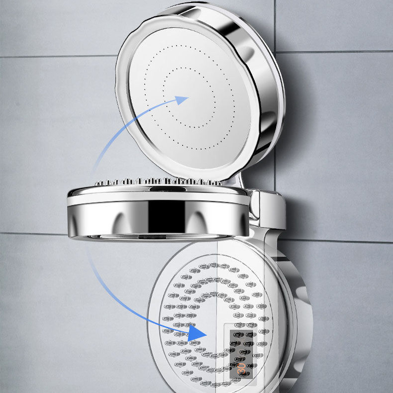 Modern Adjustable Shower Head Plastic Shower Head with Water Filtration Clearhalo 'Bathroom Remodel & Bathroom Fixtures' 'Home Improvement' 'home_improvement' 'home_improvement_shower_heads' 'Shower Heads' 'shower_heads' 'Showers & Bathtubs Plumbing' 'Showers & Bathtubs' 6682547