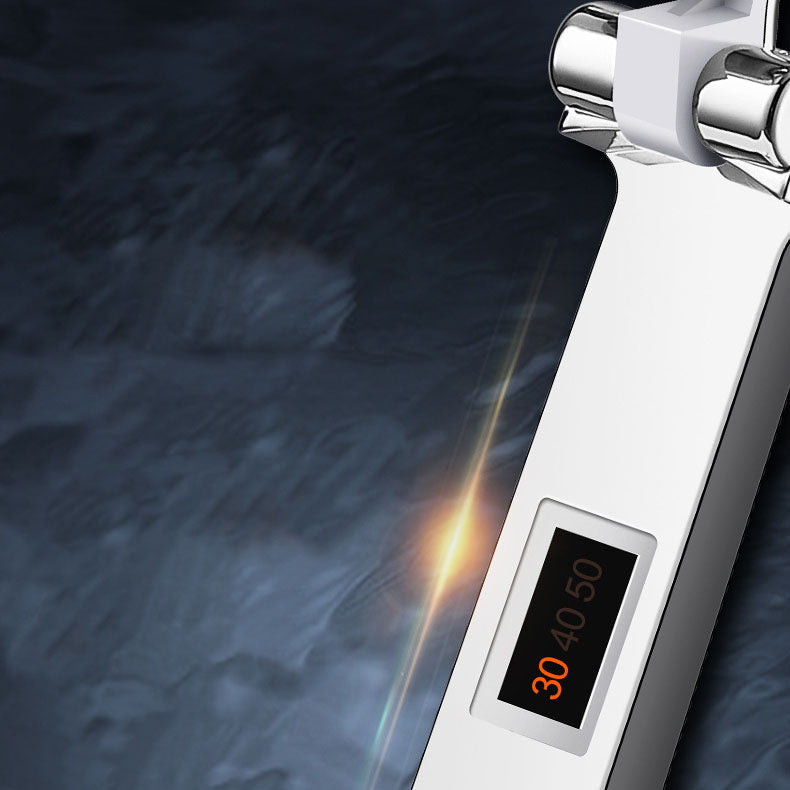 Modern Adjustable Shower Head Plastic Shower Head with Water Filtration Clearhalo 'Bathroom Remodel & Bathroom Fixtures' 'Home Improvement' 'home_improvement' 'home_improvement_shower_heads' 'Shower Heads' 'shower_heads' 'Showers & Bathtubs Plumbing' 'Showers & Bathtubs' 6682550