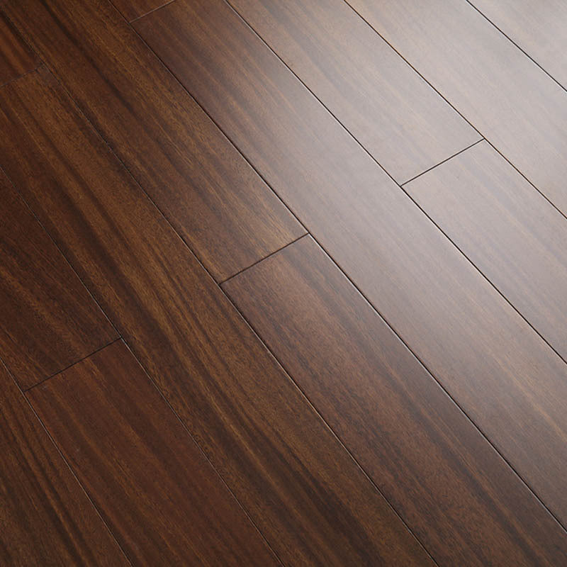 Wooden Laminate Floor Scratch Resistant Laminate Plank Flooring Brown 2.95"L x 0.42"W x 0.06"H Clearhalo 'Flooring 'Home Improvement' 'home_improvement' 'home_improvement_laminate_flooring' 'Laminate Flooring' 'laminate_flooring' Walls and Ceiling' 6683185