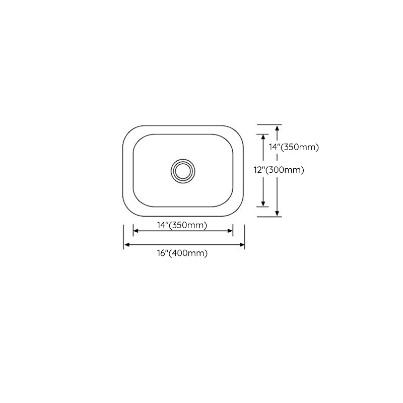 Modern Style Kitchen Sink Stainless Steel Kitchen Sink with Oval Shape Clearhalo 'Home Improvement' 'home_improvement' 'home_improvement_kitchen_sinks' 'Kitchen Remodel & Kitchen Fixtures' 'Kitchen Sinks & Faucet Components' 'Kitchen Sinks' 'kitchen_sinks' 6683598