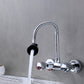 Modern Bridge Faucet Brass Knob Handle Swivel Spout Wall Mounted Pot Filler Faucet Clearhalo 'Home Improvement' 'home_improvement' 'home_improvement_kitchen_faucets' 'Kitchen Faucets' 'Kitchen Remodel & Kitchen Fixtures' 'Kitchen Sinks & Faucet Components' 'kitchen_faucets' 6683803