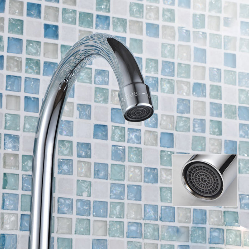 Modern Kitchen Faucet Brass Knob Handle High Arch Wall Mounted Pot Filler Faucet Clearhalo 'Home Improvement' 'home_improvement' 'home_improvement_kitchen_faucets' 'Kitchen Faucets' 'Kitchen Remodel & Kitchen Fixtures' 'Kitchen Sinks & Faucet Components' 'kitchen_faucets' 6683845