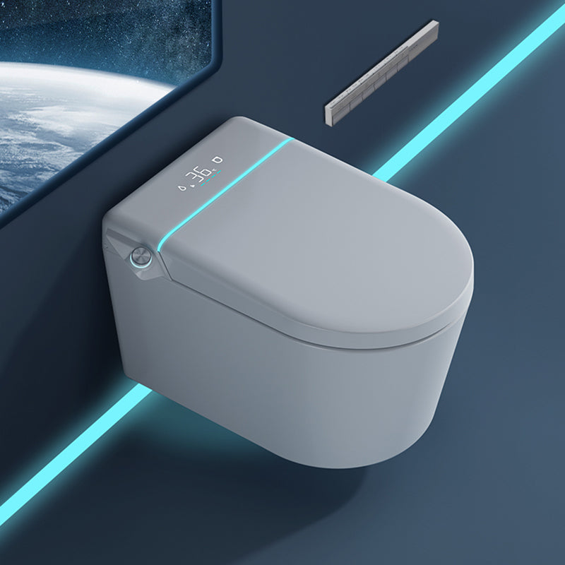 Stain Resistant Smart Bidet White Warm Air Dryer Bidet without Water Pressure Control Clearhalo 'Bathroom Remodel & Bathroom Fixtures' 'Bidets' 'Home Improvement' 'home_improvement' 'home_improvement_bidets' 'Toilets & Bidets' 6688567