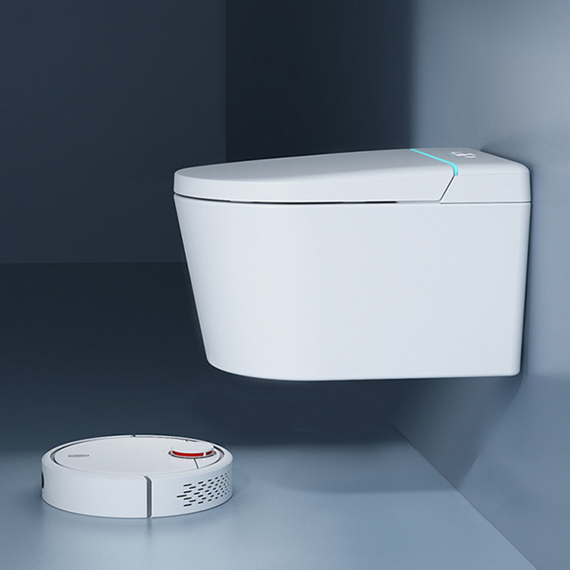 Stain Resistant Smart Bidet White Warm Air Dryer Bidet without Water Pressure Control Clearhalo 'Bathroom Remodel & Bathroom Fixtures' 'Bidets' 'Home Improvement' 'home_improvement' 'home_improvement_bidets' 'Toilets & Bidets' 6688571