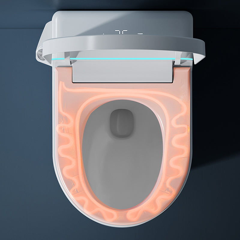 Stain Resistant Smart Bidet White Warm Air Dryer Bidet without Water Pressure Control Clearhalo 'Bathroom Remodel & Bathroom Fixtures' 'Bidets' 'Home Improvement' 'home_improvement' 'home_improvement_bidets' 'Toilets & Bidets' 6688579