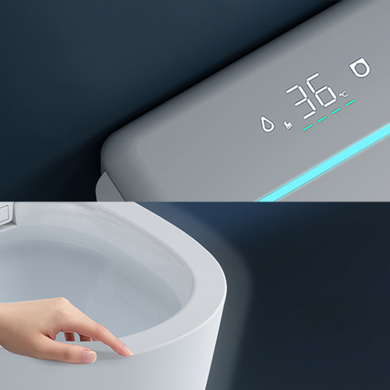 Stain Resistant Smart Bidet White Warm Air Dryer Bidet without Water Pressure Control Clearhalo 'Bathroom Remodel & Bathroom Fixtures' 'Bidets' 'Home Improvement' 'home_improvement' 'home_improvement_bidets' 'Toilets & Bidets' 6688580