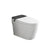 Contemporary Floor Standing Bidet in White Elongated Toilet Black White Manual Flip (Standard) Clearhalo 'Bathroom Remodel & Bathroom Fixtures' 'Bidets' 'Home Improvement' 'home_improvement' 'home_improvement_bidets' 'Toilets & Bidets' 6688912