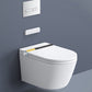 16.14" High Elongated Wall Mounted Bidet with Heated Seat White Bidet Clearhalo 'Bathroom Remodel & Bathroom Fixtures' 'Bidets' 'Home Improvement' 'home_improvement' 'home_improvement_bidets' 'Toilets & Bidets' 6688941