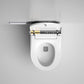 16.14" High Elongated Wall Mounted Bidet with Heated Seat White Bidet Clearhalo 'Bathroom Remodel & Bathroom Fixtures' 'Bidets' 'Home Improvement' 'home_improvement' 'home_improvement_bidets' 'Toilets & Bidets' 6688944