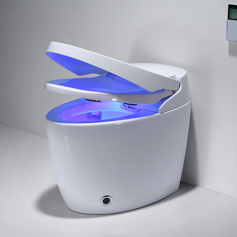 Heated Seat Floor Standing Bidet in White Smart Horizontal Toilet Clearhalo 'Bathroom Remodel & Bathroom Fixtures' 'Bidets' 'Home Improvement' 'home_improvement' 'home_improvement_bidets' 'Toilets & Bidets' 6688950