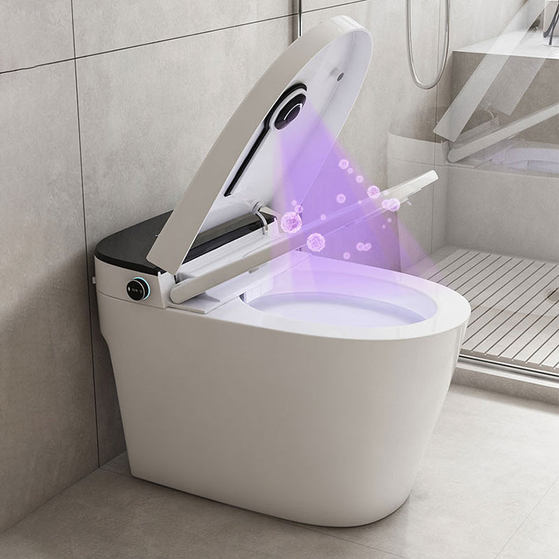 Heated Seat Floor Standing Bidet in White Smart Horizontal Toilet Clearhalo 'Bathroom Remodel & Bathroom Fixtures' 'Bidets' 'Home Improvement' 'home_improvement' 'home_improvement_bidets' 'Toilets & Bidets' 6688951