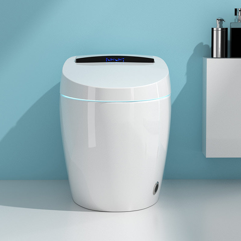 Heated Seat Floor Standing Bidet in White Smart Horizontal Toilet Clearhalo 'Bathroom Remodel & Bathroom Fixtures' 'Bidets' 'Home Improvement' 'home_improvement' 'home_improvement_bidets' 'Toilets & Bidets' 6688959