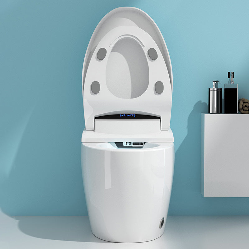 Heated Seat Floor Standing Bidet in White Smart Horizontal Toilet Clearhalo 'Bathroom Remodel & Bathroom Fixtures' 'Bidets' 'Home Improvement' 'home_improvement' 'home_improvement_bidets' 'Toilets & Bidets' 6688961