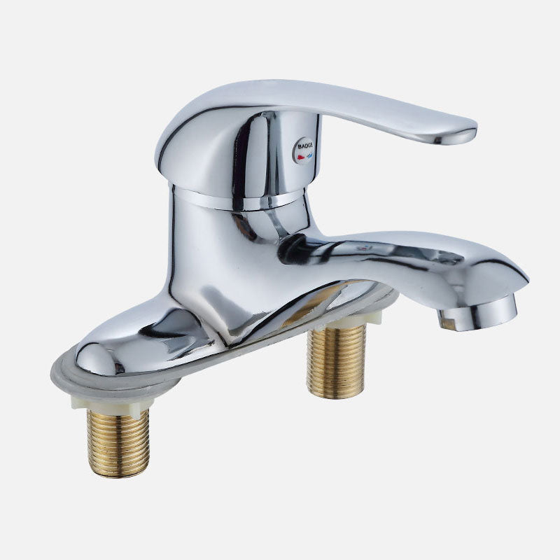 Modern Kitchen Faucet Brass with Supply Lines and Deck Plate Low Profile Bar Faucet Supply Lines Not Included Clearhalo 'Home Improvement' 'home_improvement' 'home_improvement_kitchen_faucets' 'Kitchen Faucets' 'Kitchen Remodel & Kitchen Fixtures' 'Kitchen Sinks & Faucet Components' 'kitchen_faucets' 6694071