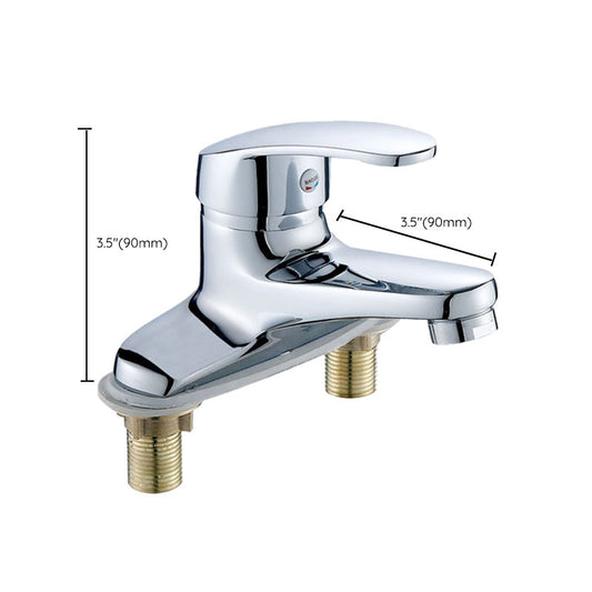 Modern Kitchen Faucet Brass with Supply Lines and Deck Plate Low Profile Bar Faucet Clearhalo 'Home Improvement' 'home_improvement' 'home_improvement_kitchen_faucets' 'Kitchen Faucets' 'Kitchen Remodel & Kitchen Fixtures' 'Kitchen Sinks & Faucet Components' 'kitchen_faucets' 6694088