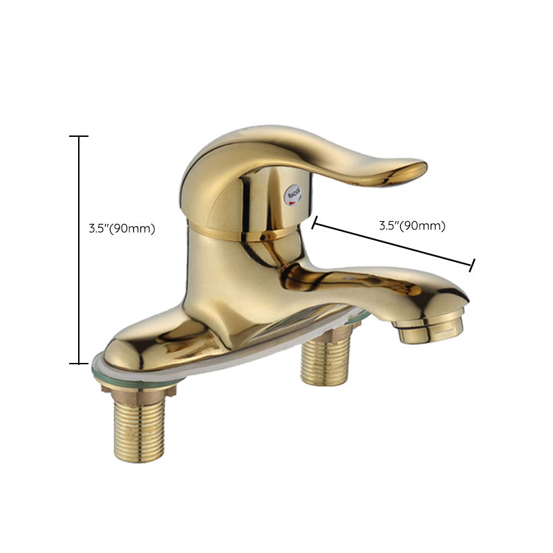 Modern Kitchen Faucet Brass with Supply Lines and Deck Plate Low Profile Bar Faucet Clearhalo 'Home Improvement' 'home_improvement' 'home_improvement_kitchen_faucets' 'Kitchen Faucets' 'Kitchen Remodel & Kitchen Fixtures' 'Kitchen Sinks & Faucet Components' 'kitchen_faucets' 6694089