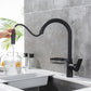 Pull Down Water Filler Single Handle Kitchen Faucet with Soap Basket Clearhalo 'Home Improvement' 'home_improvement' 'home_improvement_kitchen_faucets' 'Kitchen Faucets' 'Kitchen Remodel & Kitchen Fixtures' 'Kitchen Sinks & Faucet Components' 'kitchen_faucets' 6694132