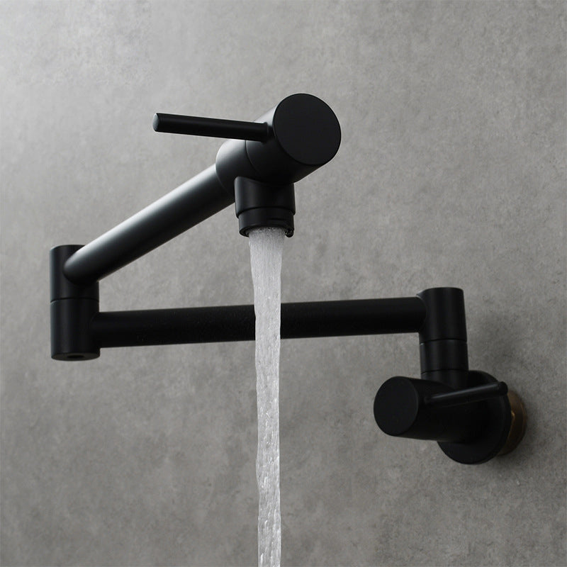 1-Handle Faucet 1-Hole Touchless Single Level Low Profile Pot Filler Kitchen Faucet Clearhalo 'Home Improvement' 'home_improvement' 'home_improvement_kitchen_faucets' 'Kitchen Faucets' 'Kitchen Remodel & Kitchen Fixtures' 'Kitchen Sinks & Faucet Components' 'kitchen_faucets' 6694146