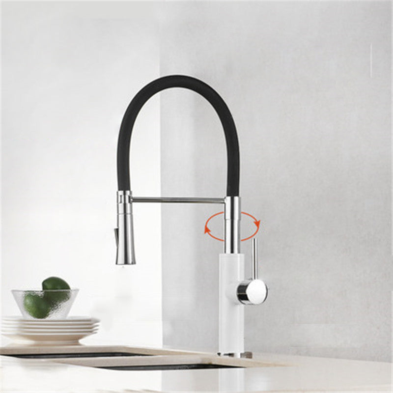 Modern 1-Handle Faucets with Water Dispenser Touchless Standard Kitchen Faucets Clearhalo 'Home Improvement' 'home_improvement' 'home_improvement_kitchen_faucets' 'Kitchen Faucets' 'Kitchen Remodel & Kitchen Fixtures' 'Kitchen Sinks & Faucet Components' 'kitchen_faucets' 6694170