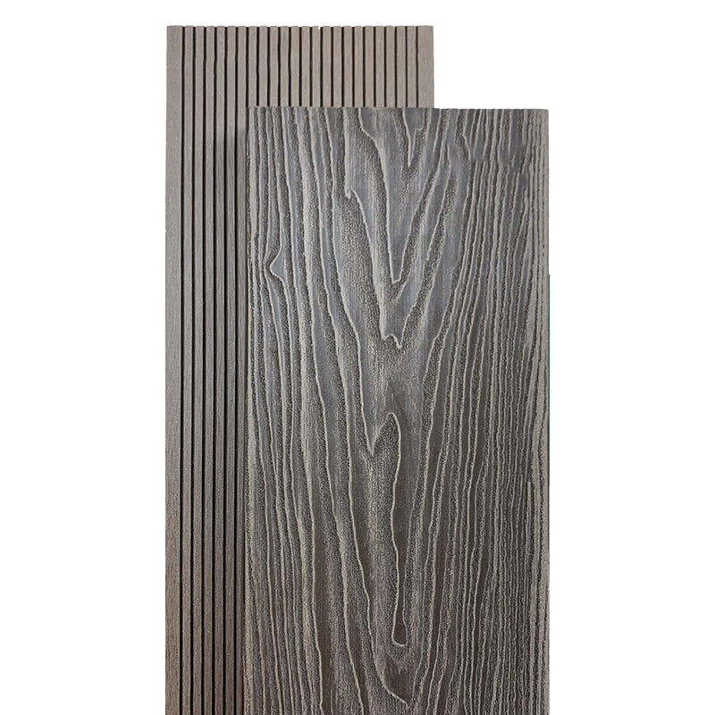 Outdoor Laminate Floor Wooden Slip Resistant Waterproof Laminate Flooring Coffee Clearhalo 'Flooring 'Hardwood Flooring' 'hardwood_flooring' 'Home Improvement' 'home_improvement' 'home_improvement_hardwood_flooring' Walls and Ceiling' 6694182