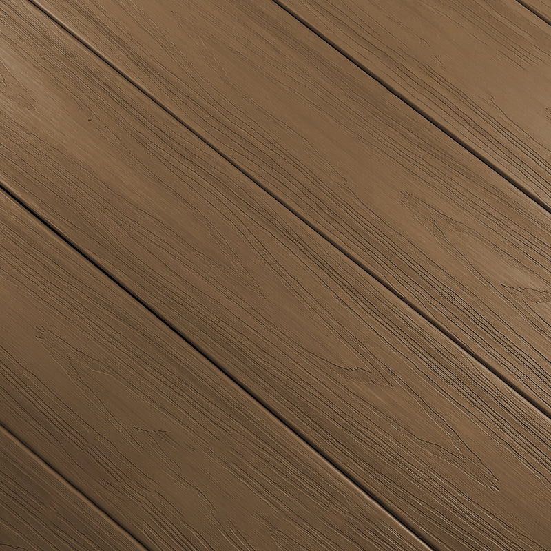 Outdoor Laminate Floor Wooden Slip Resistant Waterproof Laminate Flooring Dark Khaki Clearhalo 'Flooring 'Hardwood Flooring' 'hardwood_flooring' 'Home Improvement' 'home_improvement' 'home_improvement_hardwood_flooring' Walls and Ceiling' 6694202