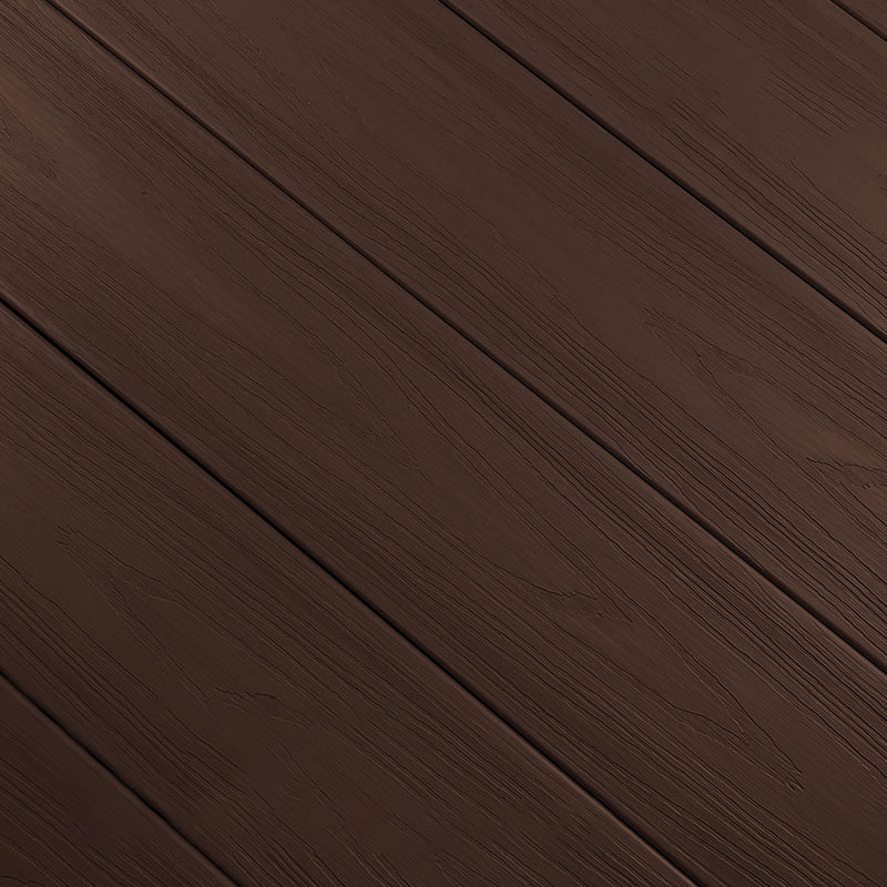Modern Laminate Flooring Waterproof Click Outdoor Wooden Laminate Floor Dark Coffee Clearhalo 'Flooring 'Hardwood Flooring' 'hardwood_flooring' 'Home Improvement' 'home_improvement' 'home_improvement_hardwood_flooring' Walls and Ceiling' 6694222