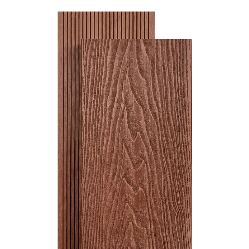 Laminate Wooden Flooring Waterproof Slip Resistant Laminate Floor Red Brown Clearhalo 'Flooring 'Hardwood Flooring' 'hardwood_flooring' 'Home Improvement' 'home_improvement' 'home_improvement_hardwood_flooring' Walls and Ceiling' 6694240