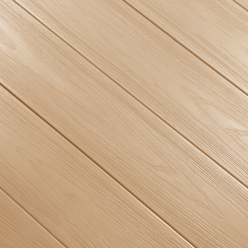 Laminate Wooden Flooring Waterproof Slip Resistant Laminate Floor Khaki Clearhalo 'Flooring 'Hardwood Flooring' 'hardwood_flooring' 'Home Improvement' 'home_improvement' 'home_improvement_hardwood_flooring' Walls and Ceiling' 6694243