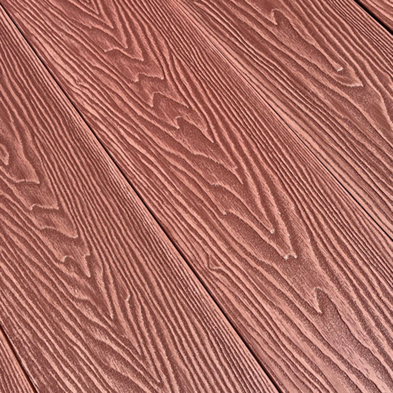 Laminate Flooring Outdoor Wooden Waterproof Slip Resistant Laminate Flooring Clearhalo 'Flooring 'Hardwood Flooring' 'hardwood_flooring' 'Home Improvement' 'home_improvement' 'home_improvement_hardwood_flooring' Walls and Ceiling' 6694265