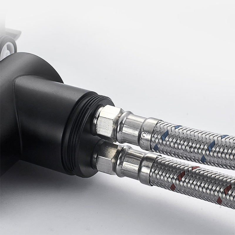 Floor Mounted Metal Freestanding Tub Filler Double Handles Freestanding Bathtub Faucet Clearhalo 'Bathroom Remodel & Bathroom Fixtures' 'Bathtub Faucets' 'bathtub_faucets' 'Home Improvement' 'home_improvement' 'home_improvement_bathtub_faucets' 6694366