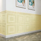 Glam Style Panel Living Room 3D Embossed Waterproof Wall Paneling Beige 2'4\ (70cm) 100-Piece Set Clearhalo 'Flooring 'Home Improvement' 'home_improvement' 'home_improvement_wall_paneling' 'Wall Paneling' 'wall_paneling' 'Walls & Ceilings' Walls and Ceiling' 6694613