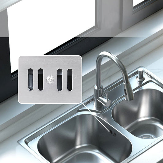 Modern Style Kitchen Sink Stainless Steel Noise-cancelling Design Kitchen Double Sink Clearhalo 'Home Improvement' 'home_improvement' 'home_improvement_kitchen_sinks' 'Kitchen Remodel & Kitchen Fixtures' 'Kitchen Sinks & Faucet Components' 'Kitchen Sinks' 'kitchen_sinks' 6695096