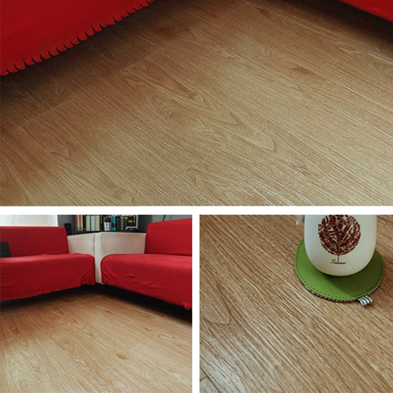 Rectangle PVC Flooring Wood Design Peel & Stick Vinyl Flooring for Living Room Light Coffee Clearhalo 'Flooring 'Home Improvement' 'home_improvement' 'home_improvement_vinyl_flooring' 'Vinyl Flooring' 'vinyl_flooring' Walls and Ceiling' 6695358
