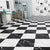 PVC Flooring Peel & Stick Stone Design Square Vinyl Flooring for Living Room Black White Clearhalo 'Flooring 'Home Improvement' 'home_improvement' 'home_improvement_vinyl_flooring' 'Vinyl Flooring' 'vinyl_flooring' Walls and Ceiling' 6695402