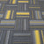 Carpet Tile Non-Skid Fade Resistant Geometry Self-Stick Carpet Tiles Living Room Dark Gray-Yellow Clearhalo 'Carpet Tiles & Carpet Squares' 'carpet_tiles_carpet_squares' 'Flooring 'Home Improvement' 'home_improvement' 'home_improvement_carpet_tiles_carpet_squares' Walls and Ceiling' 6695456