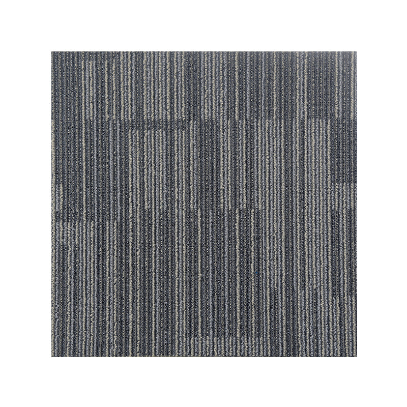 Carpet Tile Non-Skid Fade Resistant Striped Loose Lay Carpet Tiles Living Room Clearhalo 'Carpet Tiles & Carpet Squares' 'carpet_tiles_carpet_squares' 'Flooring 'Home Improvement' 'home_improvement' 'home_improvement_carpet_tiles_carpet_squares' Walls and Ceiling' 6695506
