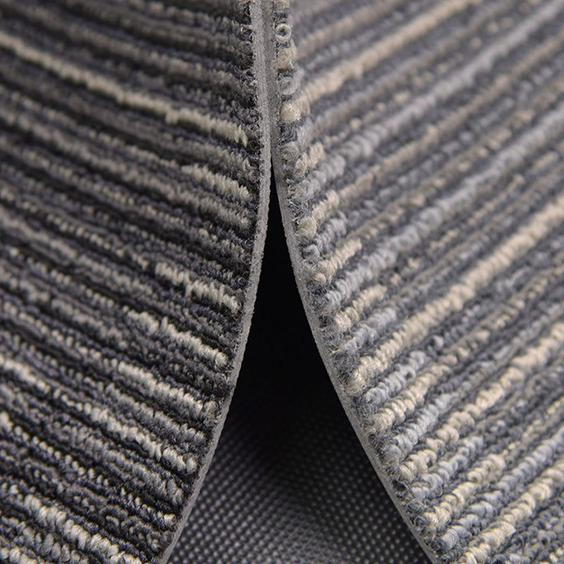 Carpet Tile Non-Skid Fade Resistant Striped Loose Lay Carpet Tiles Living Room Clearhalo 'Carpet Tiles & Carpet Squares' 'carpet_tiles_carpet_squares' 'Flooring 'Home Improvement' 'home_improvement' 'home_improvement_carpet_tiles_carpet_squares' Walls and Ceiling' 6695509