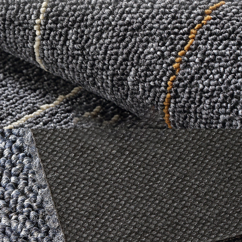 Carpet Tile Non-Skid Fade Resistant Solid Color Self Peel and Stick Carpet Tiles Clearhalo 'Carpet Tiles & Carpet Squares' 'carpet_tiles_carpet_squares' 'Flooring 'Home Improvement' 'home_improvement' 'home_improvement_carpet_tiles_carpet_squares' Walls and Ceiling' 6695535