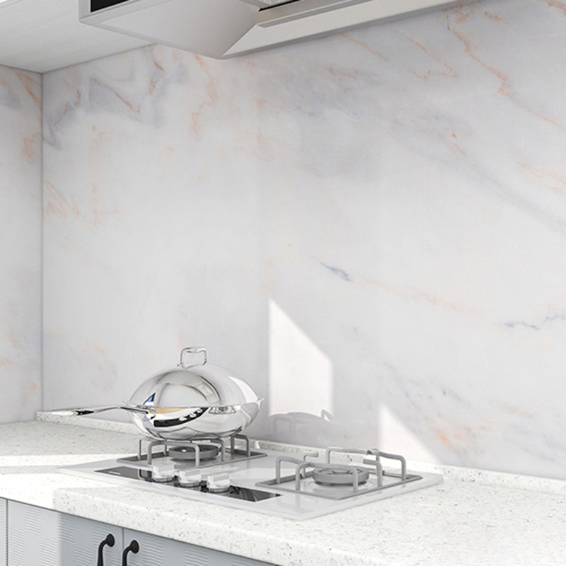 Modern Backsplash Tile Waterproof Marble Print Peel and Stick Backsplash Tile for Kitchen Yellow White Clearhalo 'Flooring 'Home Improvement' 'home_improvement' 'home_improvement_peel_stick_blacksplash' 'Peel & Stick Backsplash Tile' 'peel_stick_blacksplash' 'Walls & Ceilings' Walls and Ceiling' 6695555