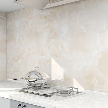 Modern Backsplash Tile Waterproof Marble Print Peel and Stick Backsplash Tile for Kitchen Beige Clearhalo 'Flooring 'Home Improvement' 'home_improvement' 'home_improvement_peel_stick_blacksplash' 'Peel & Stick Backsplash Tile' 'peel_stick_blacksplash' 'Walls & Ceilings' Walls and Ceiling' 6695557
