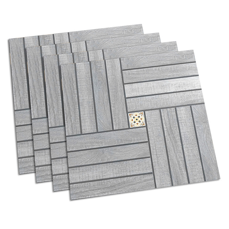 Floor Tile Outdoor Square Ceramic Frosted Straight Edge Floor Wall Tile Smoke Gray Clearhalo 'Floor Tiles & Wall Tiles' 'floor_tiles_wall_tiles' 'Flooring 'Home Improvement' 'home_improvement' 'home_improvement_floor_tiles_wall_tiles' Walls and Ceiling' 6695889