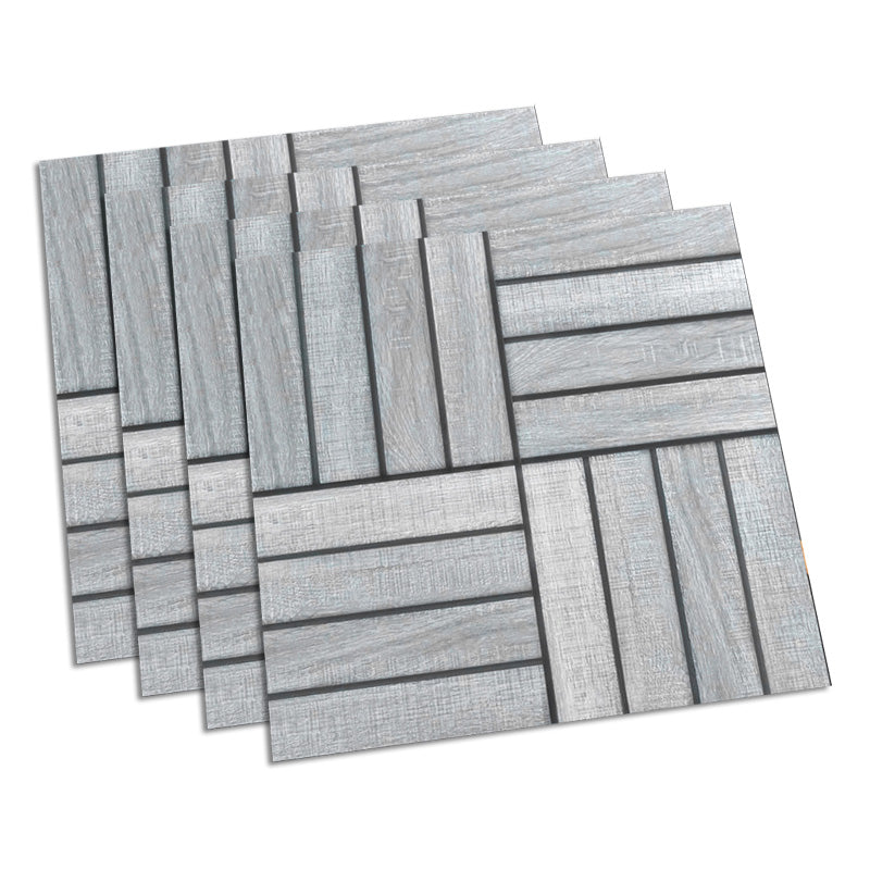 Floor Tile Outdoor Square Ceramic Frosted Straight Edge Floor Wall Tile Silver Gray Clearhalo 'Floor Tiles & Wall Tiles' 'floor_tiles_wall_tiles' 'Flooring 'Home Improvement' 'home_improvement' 'home_improvement_floor_tiles_wall_tiles' Walls and Ceiling' 6695894