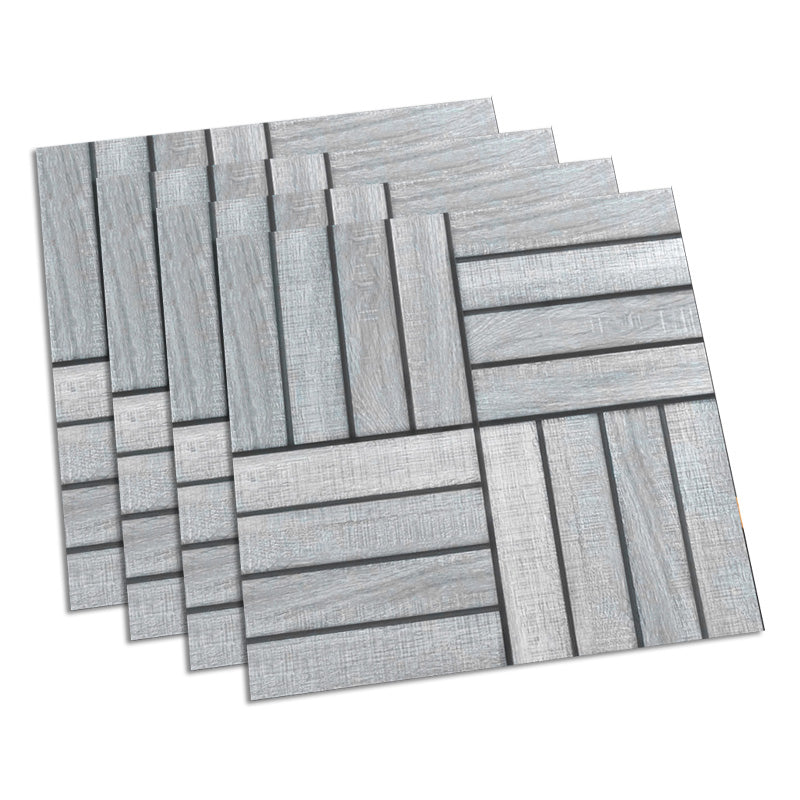 Floor Tile Outdoor Square Ceramic Frosted Straight Edge Floor Wall Tile Silver Gray Clearhalo 'Floor Tiles & Wall Tiles' 'floor_tiles_wall_tiles' 'Flooring 'Home Improvement' 'home_improvement' 'home_improvement_floor_tiles_wall_tiles' Walls and Ceiling' 6695894