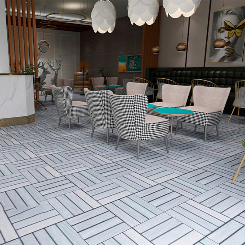 Floor Tile Outdoor Square Ceramic Frosted Straight Edge Floor Wall Tile Grey 36 Pieces Clearhalo 'Floor Tiles & Wall Tiles' 'floor_tiles_wall_tiles' 'Flooring 'Home Improvement' 'home_improvement' 'home_improvement_floor_tiles_wall_tiles' Walls and Ceiling' 6695902